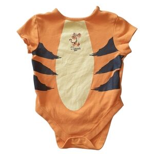 Disney Winnie The Pooh Tigger Orange Baby Onesie